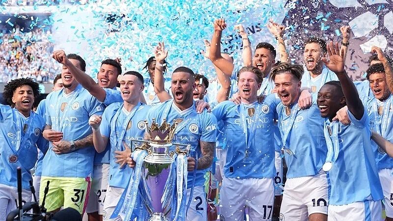 Man City thống trị Ngoại hạng Anh