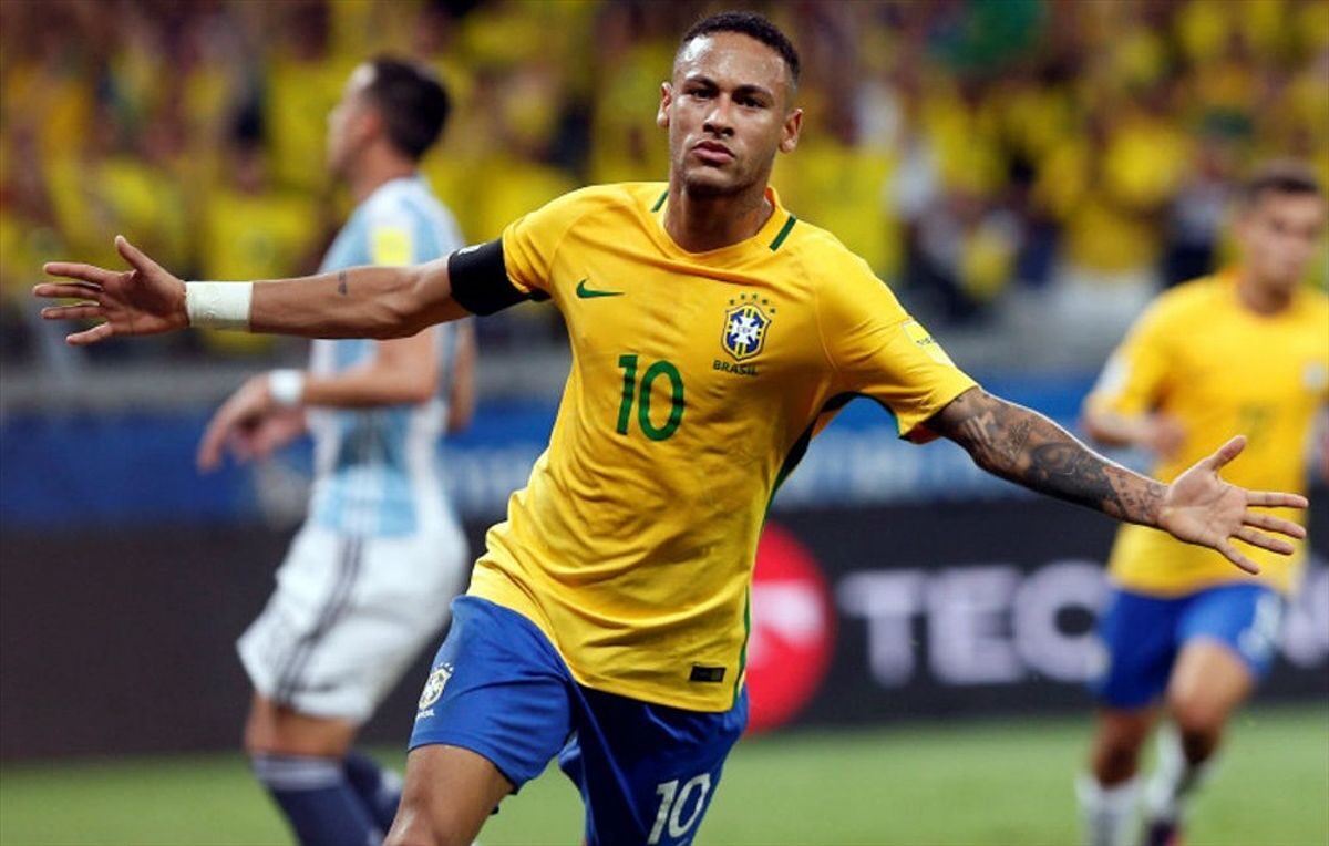 Neymar trong trận đấu