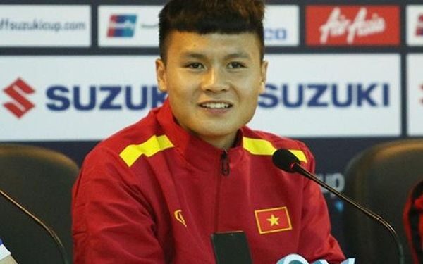 Quang Hải ghi bàn tại AFF Cup 2018