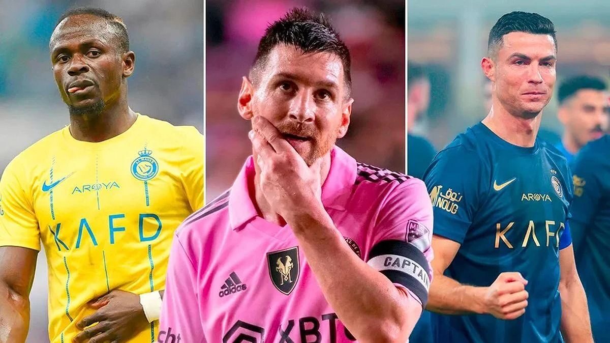 Ronaldo và Messi trong Top cầu thủ cao nhất thế giới