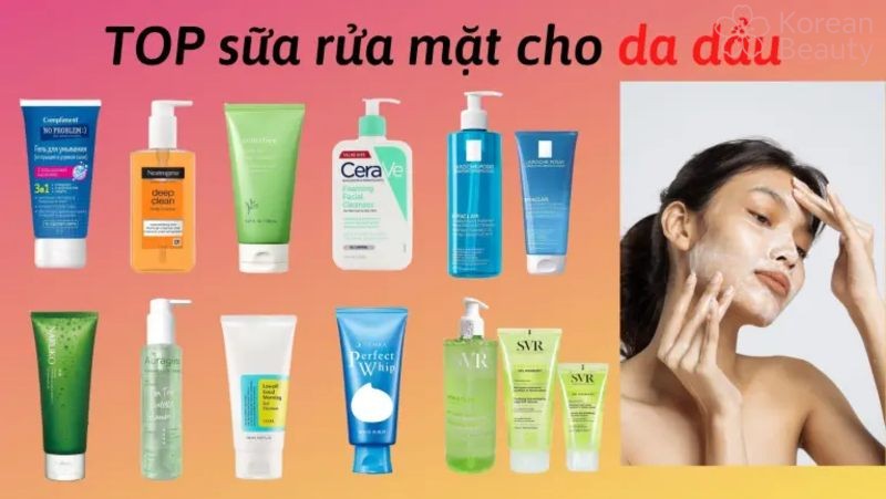 Những vấn đề hay gặp về sửa rửa mặt cho da dầu