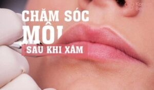 Những lưu ý quan trọng khi thực hiện chăm sóc môi sau khi tiến hành phun xăm