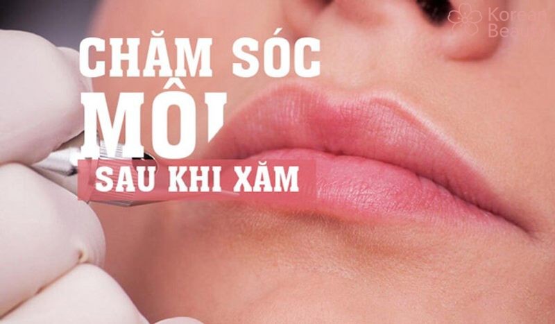 Những lưu ý quan trọng khi thực hiện chăm sóc môi sau khi tiến hành phun xăm